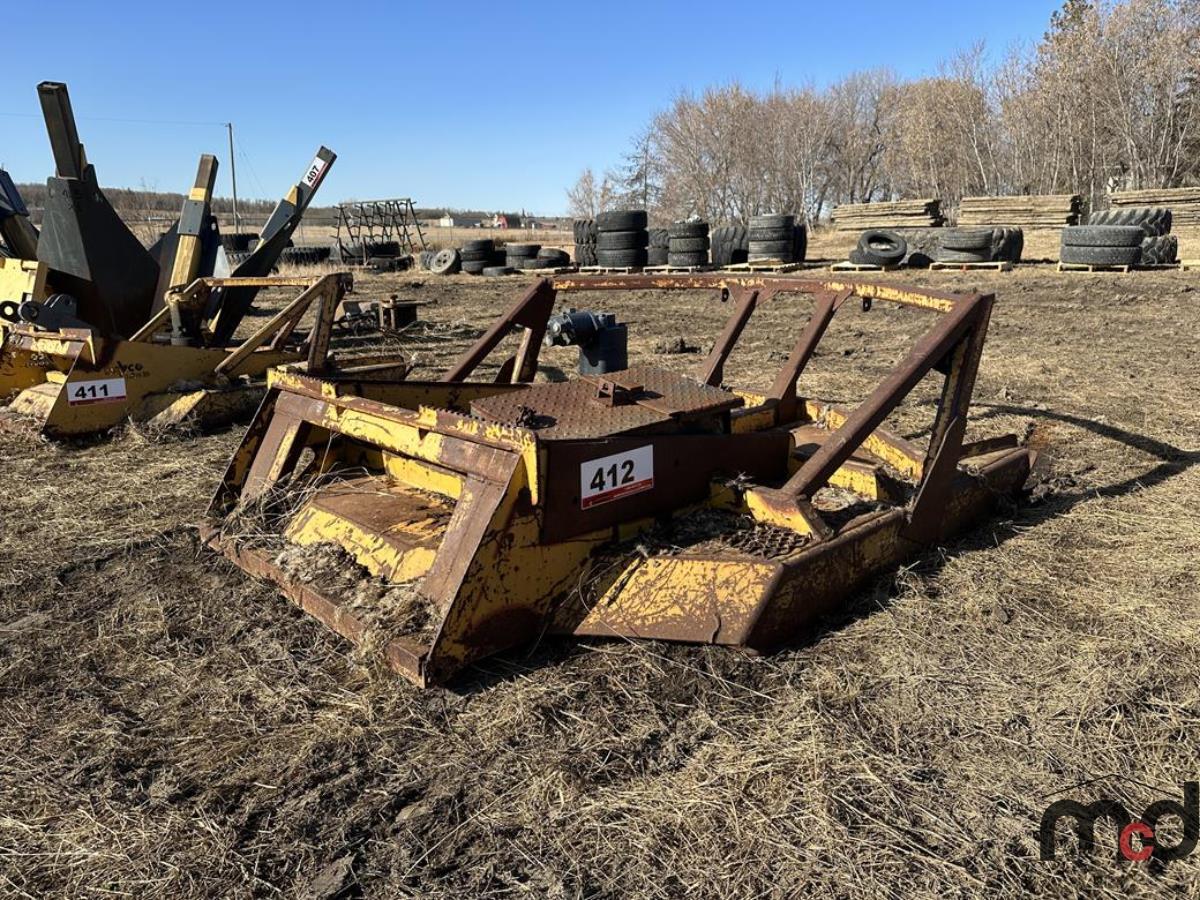 Davco 705 HS Brush Cutter Skid Steer Attachment